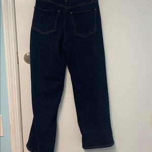 Joe’s The Blake high rise denim crop Dark Blue Denim Jeans